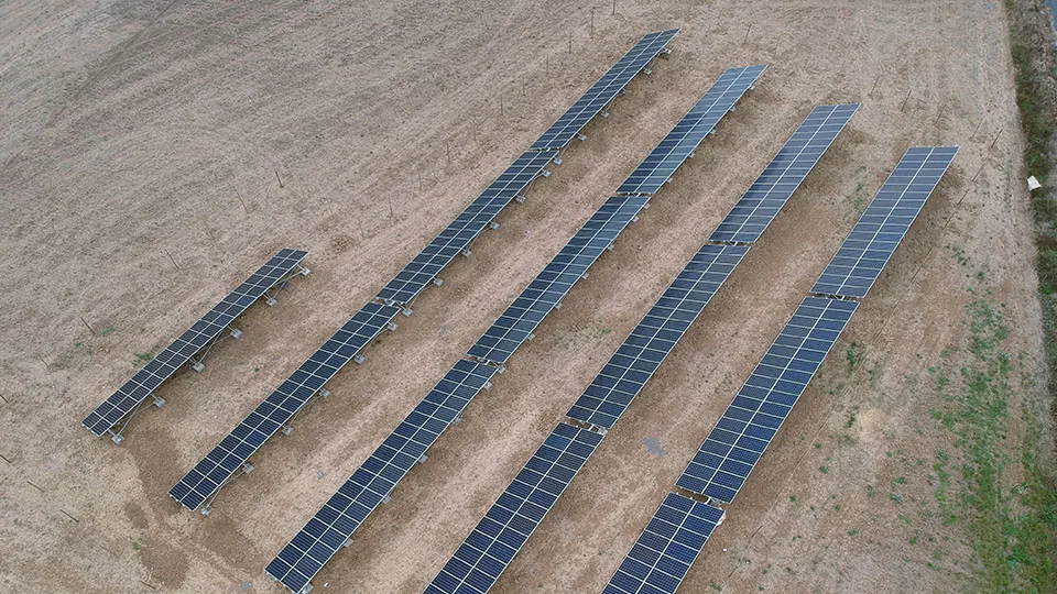 Instalación fotovoltaica — Agrícola Curepto
