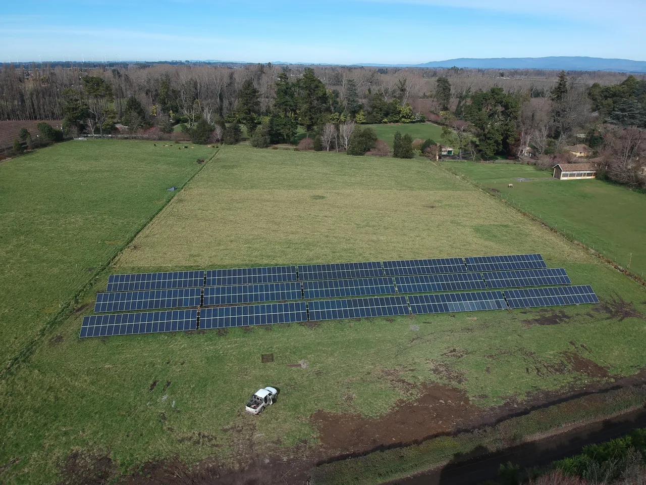 Instalación fotovoltaica — Hortifrut Molina