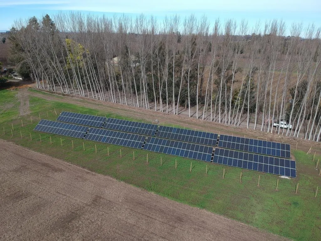 Instalación fotovoltaica — Hortifrut Puntilla