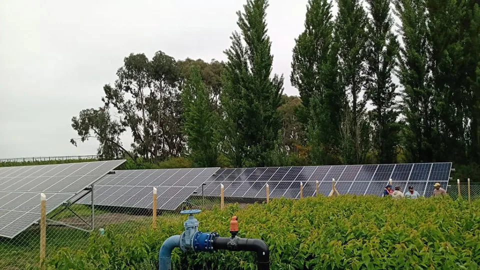 Instalación fotovoltaica — Lomas de Quinchamalí