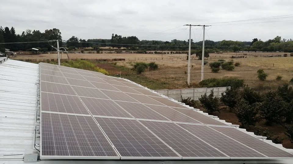 Instalación fotovoltaica — Agrícola Máximo Torche