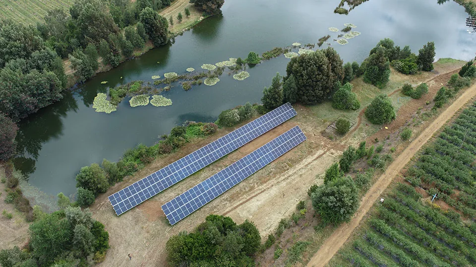 Instalación fotovoltaica — SJB Gorbea Estanque