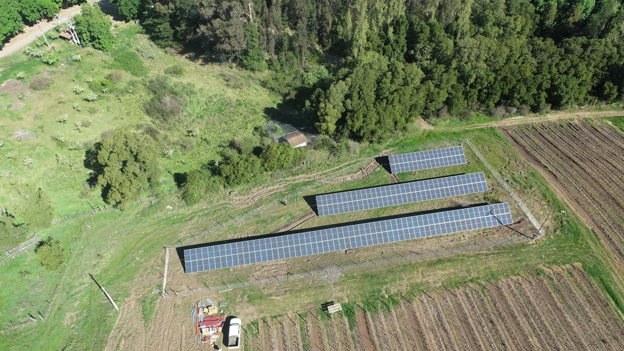 Instalación fotovoltaica — Viña Pandolfi Price