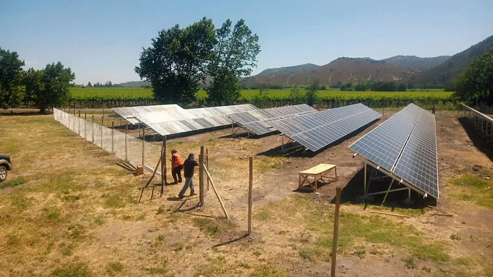 Instalación fotovoltaica — Viña San Pedro